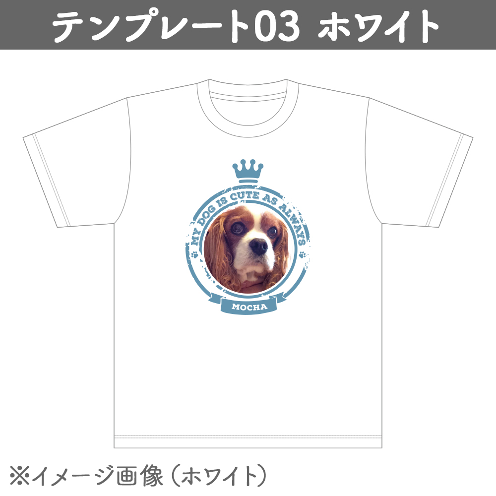 【プリントライフエッグ】Tシャツ 5.6オンス ヘビーウェイト ホワイト テンプレ03